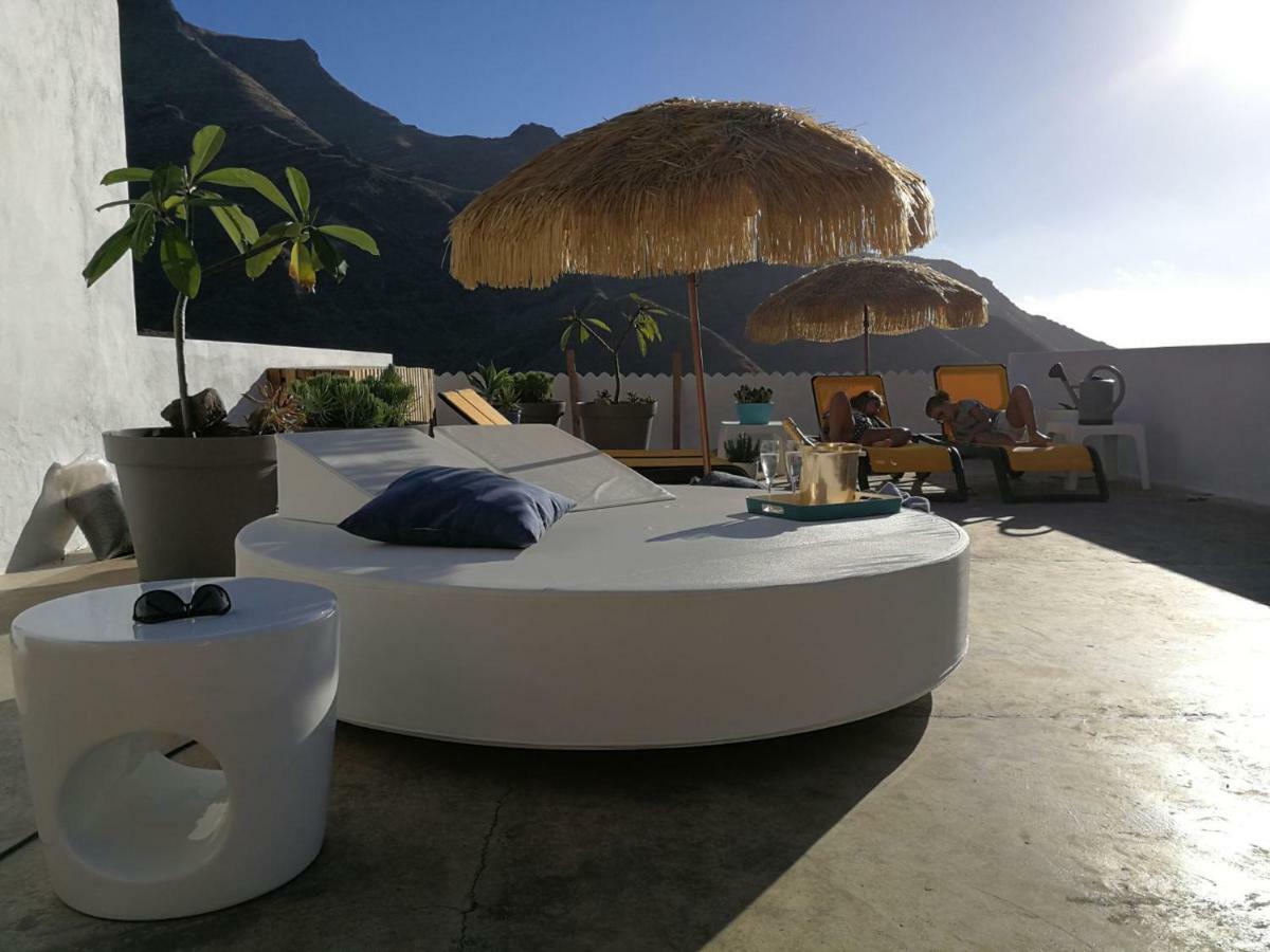 Vilna House with private pool, jacuzzi&garden -Optional pool&jacuzzi heating Villa Agaete  Buitenkant foto